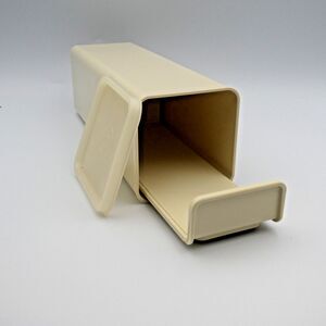 Tupperware Velveeta Block Cheese Keeper Container Holder 3 Pc Set 1696 1697 1698